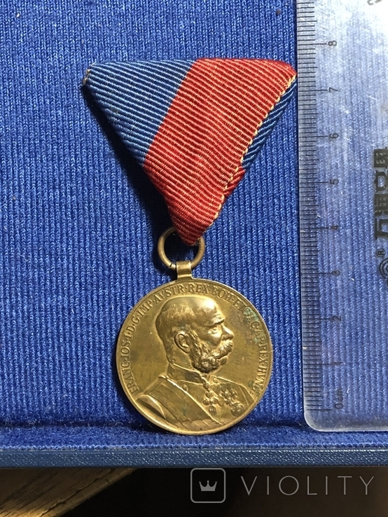 Медаль 50 Лет Правления Франца Иосифа 1898 г Австро-Венгрия