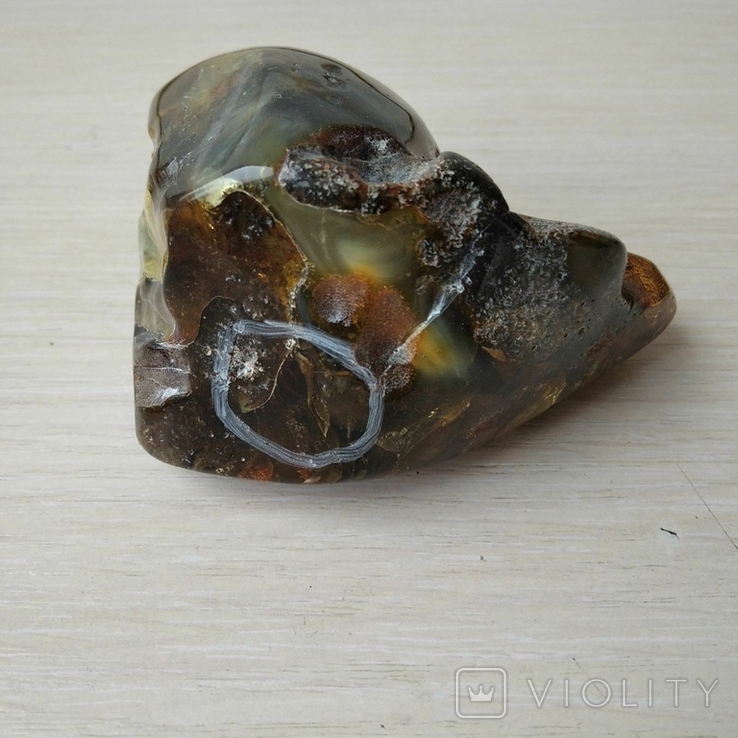 Натуральный камень Янтарь, 112гр., фото №5