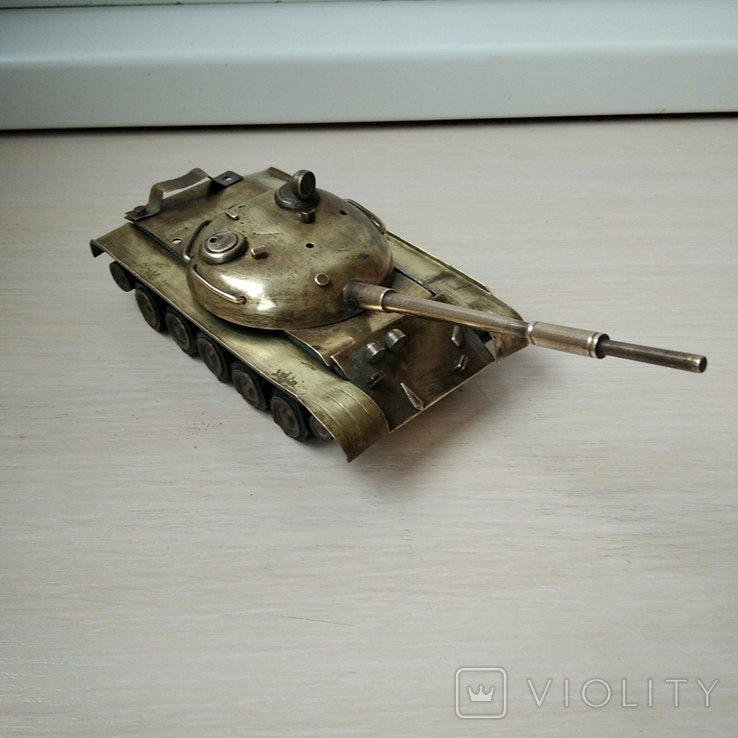 Модель танкова, бронзова, латунна СРСР.