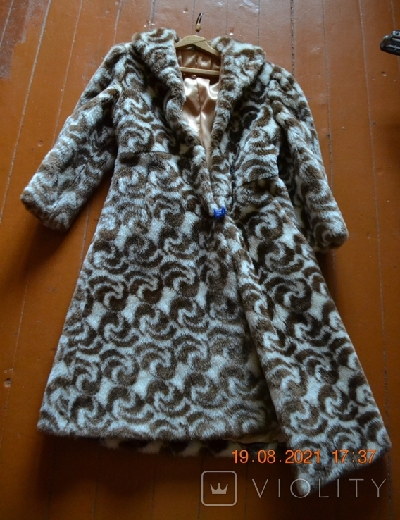 Winter coat for a teenage girl. Price 150 rubles. March 1990 Fashion of the 90s. Ivano-Frankivsk, photo number 3