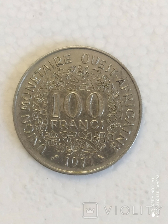 Западная Африка (BCEAO) 100 франков, 1971