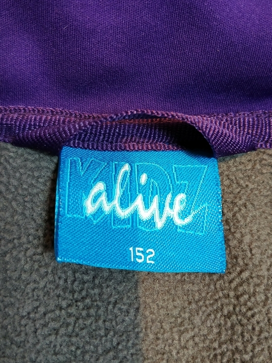 Термокуртка ALIVE мембрана TECHTEX софтшелл стрейч на зріст 152 см (відмінний стан), фото №11