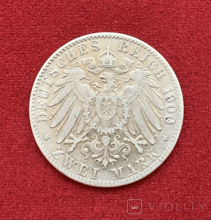 2 марки Гамбург 1900г, фото №3