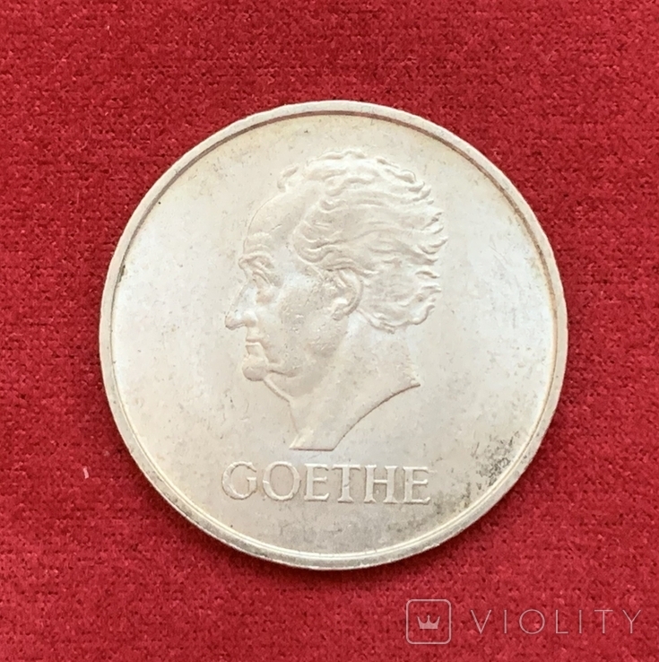 3 марки Гёте 1932г, фото №2