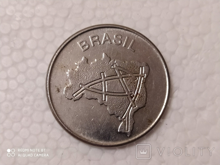 Бразилия 10 крузейро, 1983, фото №3