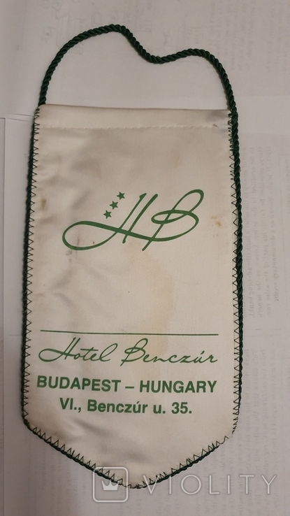 Вымпел Хоккей с мячом Будапешт Венгрия, фото №3