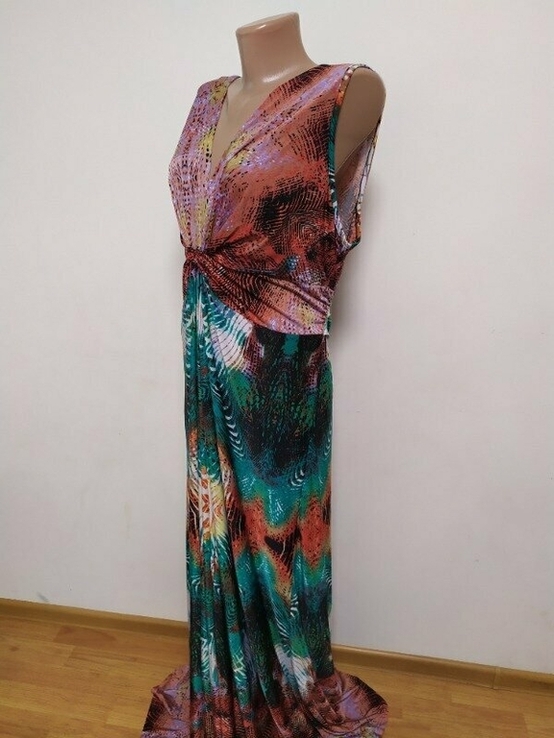 Довга сукня сарафан Anna Field великий розмір v вырез платье, photo number 4