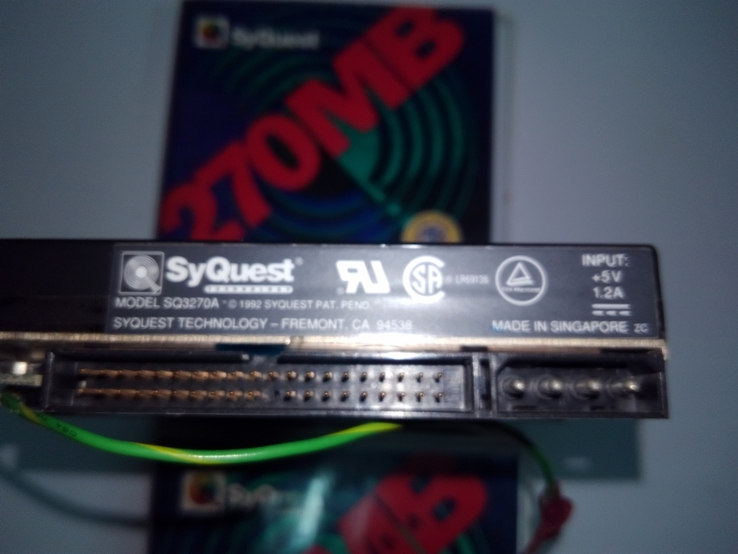 Внутренний накопитель SyQuest SCSI 270 МБ, photo number 5