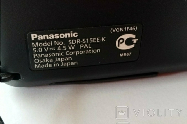 Panasonic SDR-S15 для блогиров, фото №8