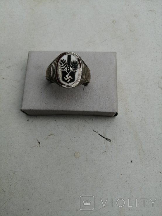 Перстень RAD, серебро, Германия, фото №2