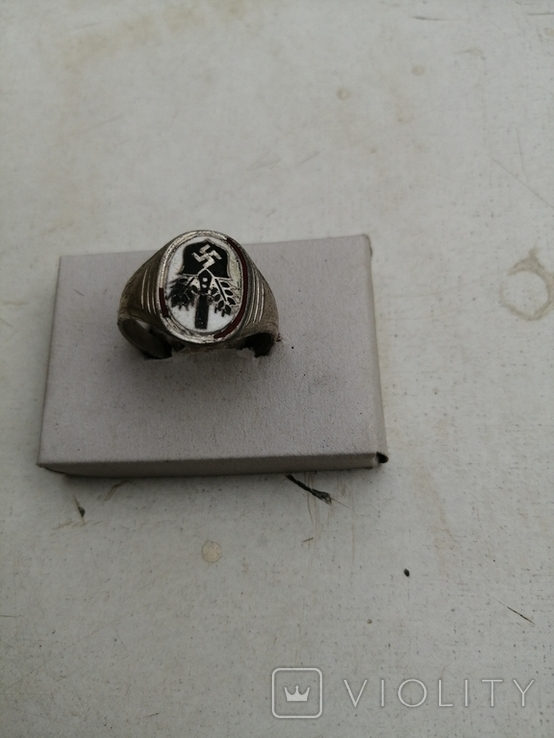 Перстень RAD, серебро, Германия, фото №5