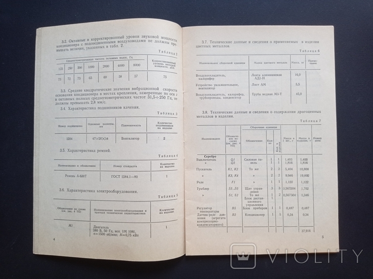 Паспорт на "Промисловий автономний кондиціонер КПА 1-2,2-01 UHL4", СРСР 1989 р., фото №7