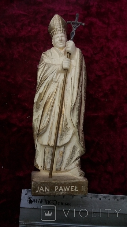 Статуэтка Папа имский Иоан Павел 2, фото №2