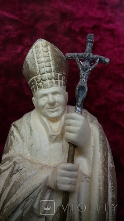 Статуэтка Папа имский Иоан Павел 2, фото №9