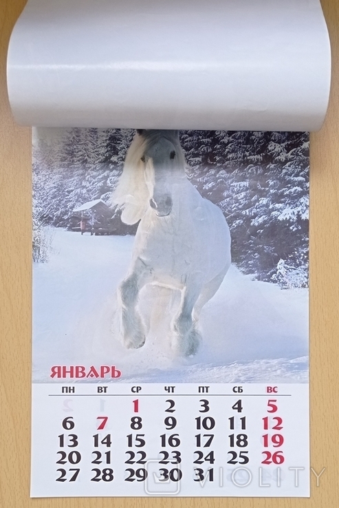 Календар: Лошади. 2014, фото №3