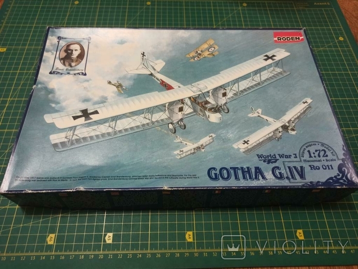 Сборная модель самолета Gotha G.IV