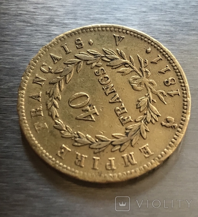 40 франков Франция 1811, фото №5