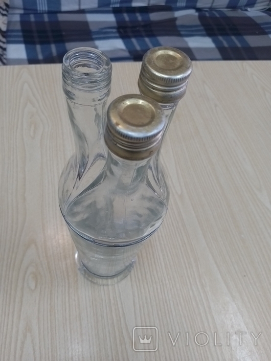 Тройная бутылка, 70 годы., фото №5