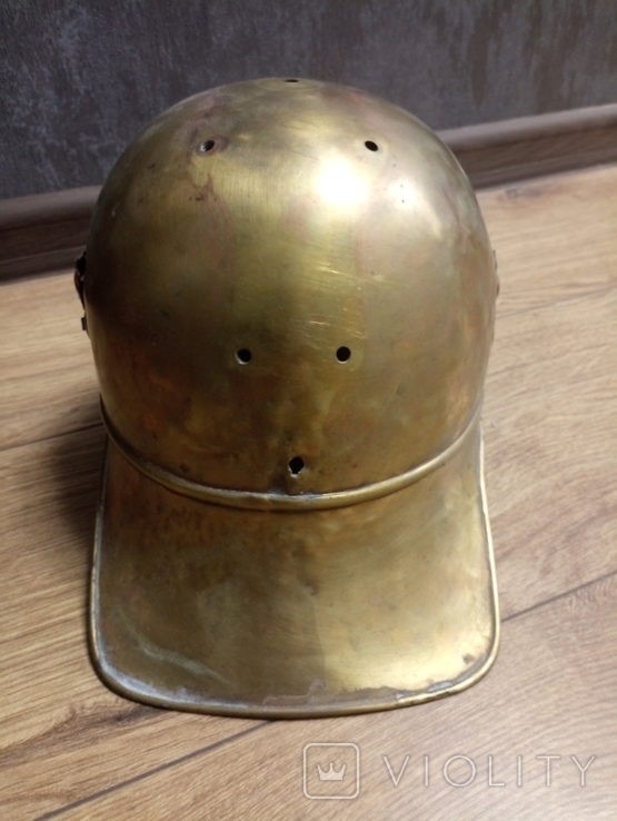 Пожарный шлем образца 1923 года.RaR, фото №5