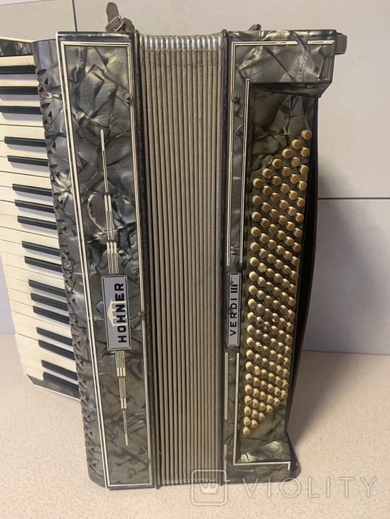 Аккордеон HOHNER Verdi III. 120 басов, фото №5