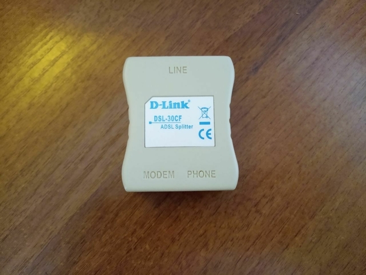 ADSL сплиттер D-Link DSL 30CF, photo number 2