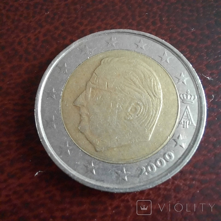 Бельгія 2 євро / 2000, photo number 5