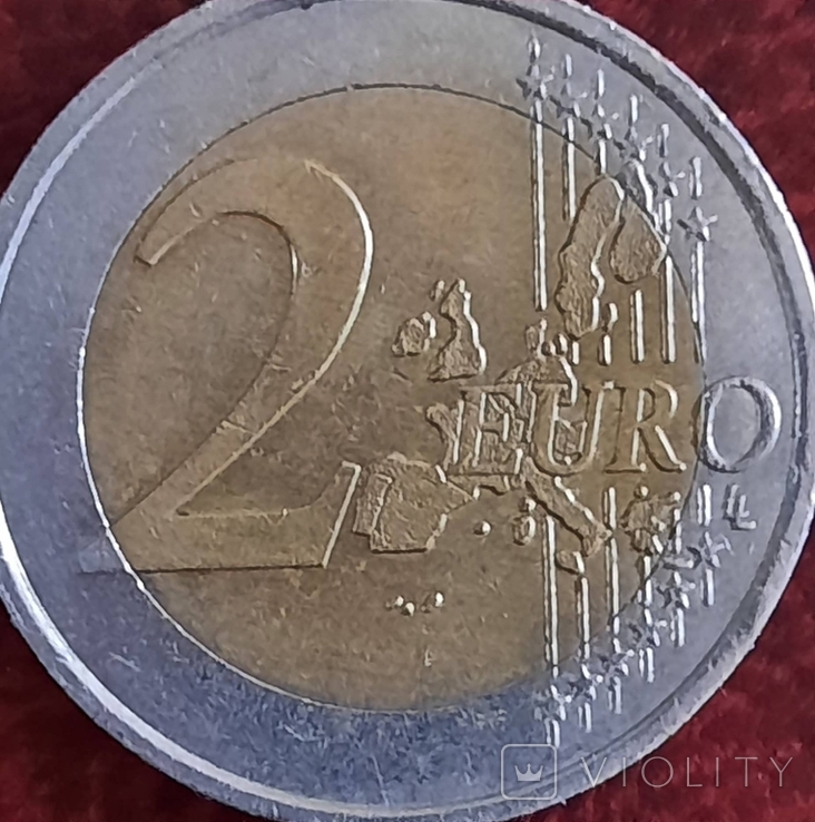 2 euro regular issue France (type 1) 2001, photo number 3