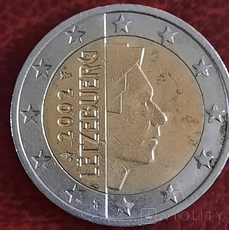 Люксембург 2 євро / 2002, photo number 2