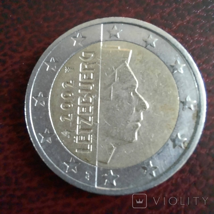 Люксембург 2 євро / 2002, photo number 5