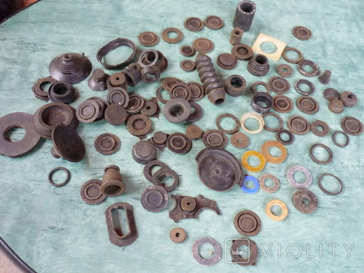 A lot of different gaskets, suction cups .., photo number 2