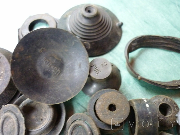 A lot of different gaskets, suction cups .., photo number 3