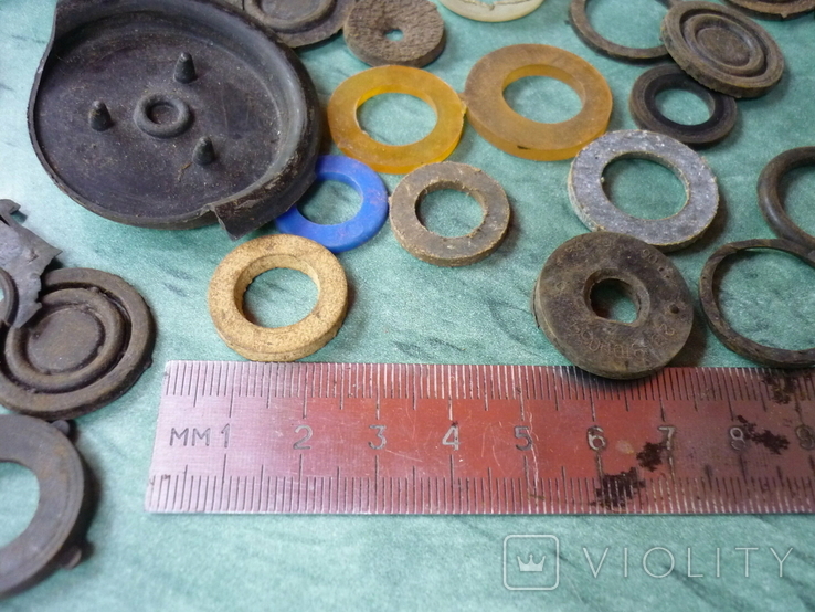 A lot of different gaskets, suction cups .., photo number 5