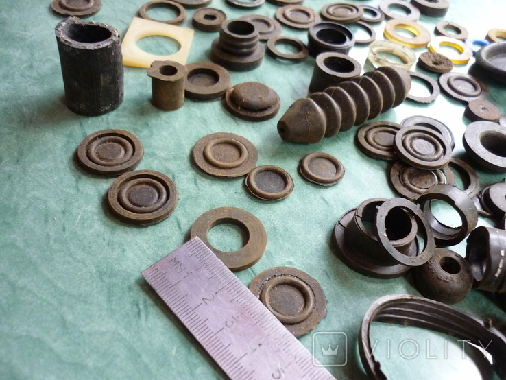 A lot of different gaskets, suction cups .., photo number 7