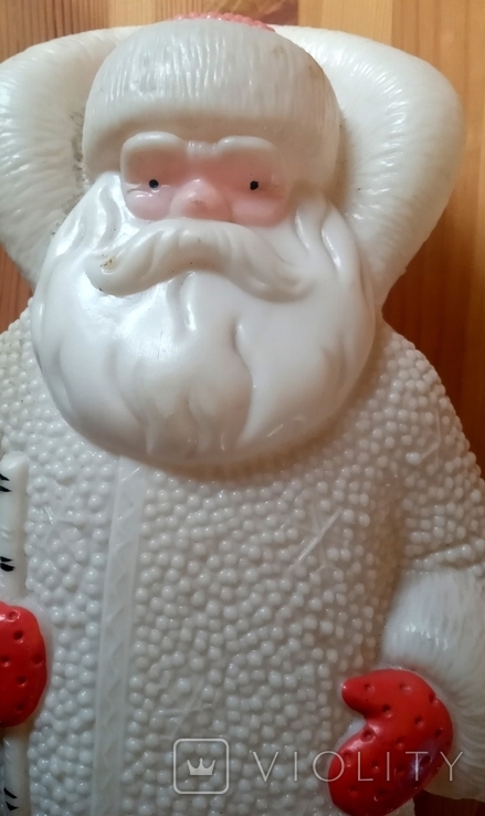 Дед Мороз под ёлку 43 см и снегурочка, фото №4