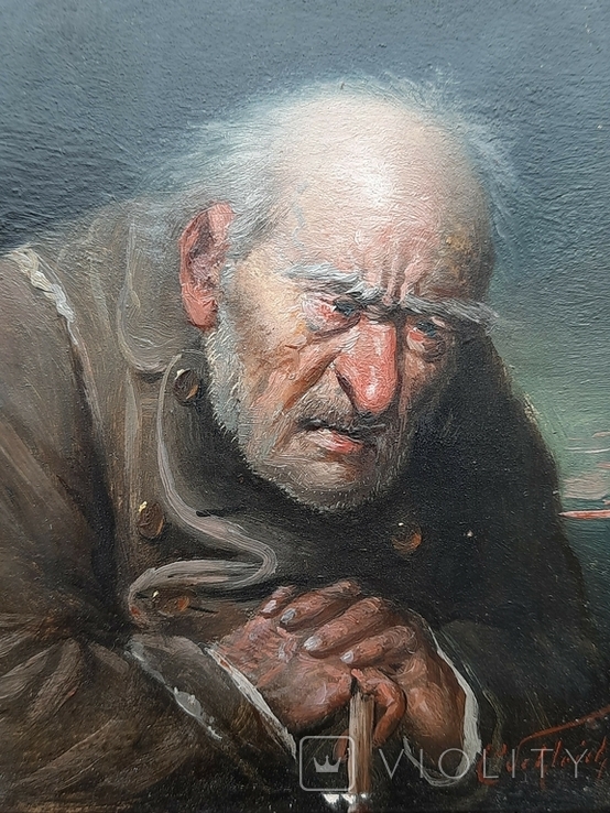 Clestin (Carl) SCHLEICHER (1825 Львів - 1903 Падуя) Старий музикант, Старий жебрак