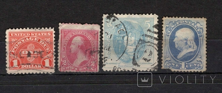 США 1887-1937 добірка марок