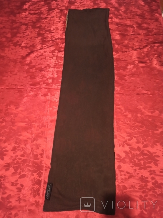 Double-sided panvelvet scarf, photo number 3