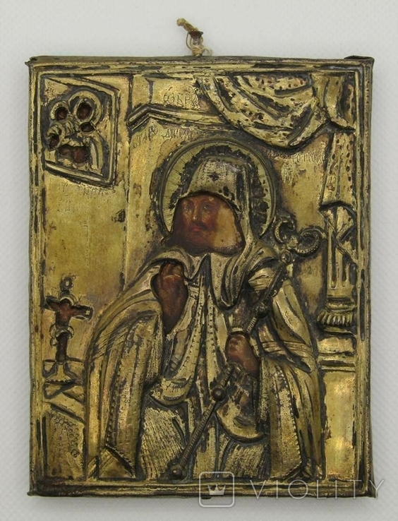 Ікона Святий Димитрiй (Туптало) Митрополит Ростовський
