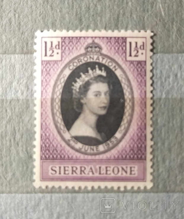 1953 Сьерра-Леоне Коронация **