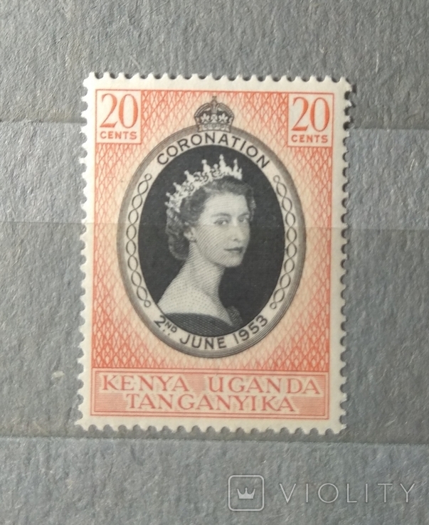 1953 Кения, Уганда и Танганьика Коронация **