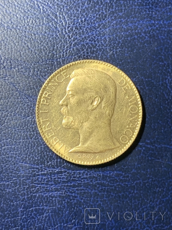 100 франков 1891 г. Монако, фото №4