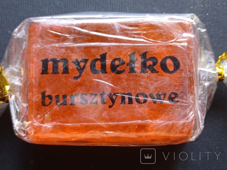 Hotel toilet soap "Bursztynowe" (Poland, weight 38 grams), photo number 3