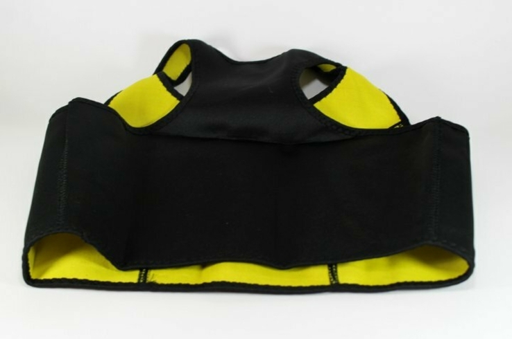 Майка для занятий спортом похудения и коррекции фигуры топик Hot Shaper Vest L, фото №3