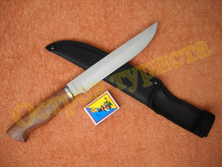 Нож туристический Альбатрос сталь 65х13 (31.5см), фото №2