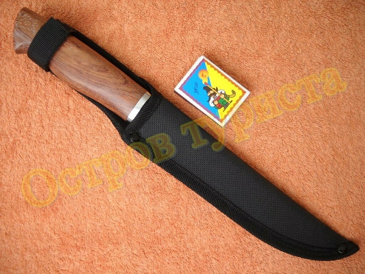 Нож туристический Альбатрос сталь 65х13 (31.5см), фото №7
