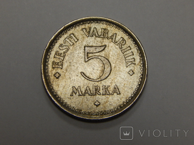 5 марок, 1922 г Эстония