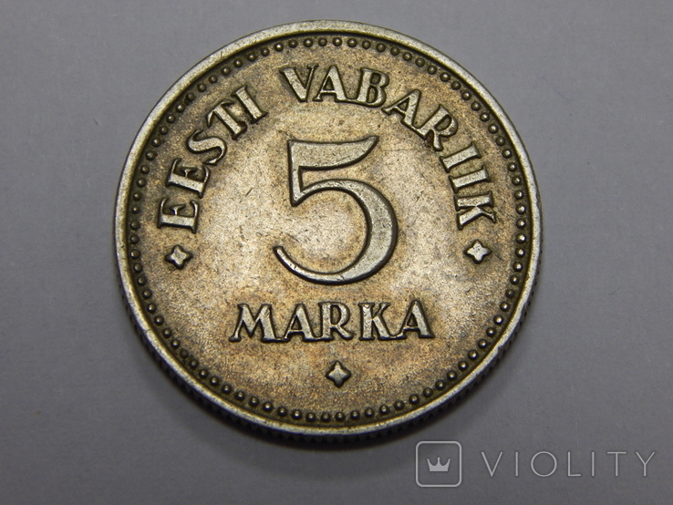 5 марок, 1924 г Эстония