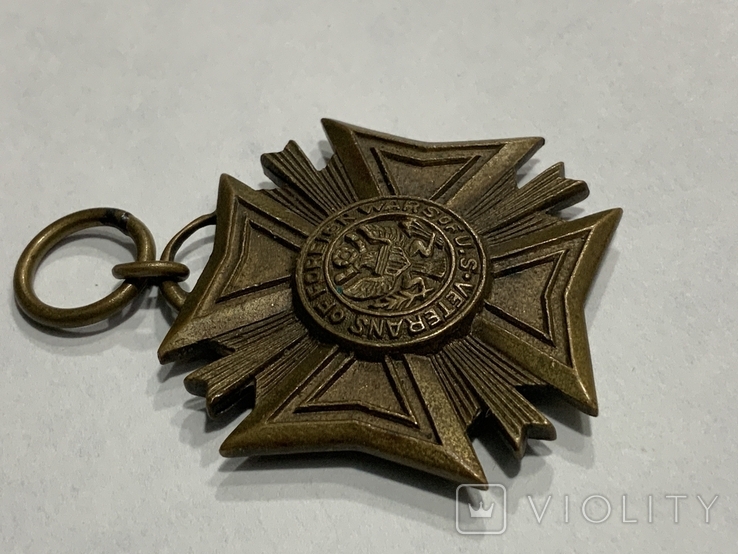 Медаль Ветеранов иностранных войск США, фото №3