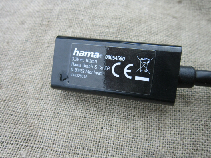 Адаптер HAMA HDMI Переходник HAMA HDMI gold plated, photo number 7