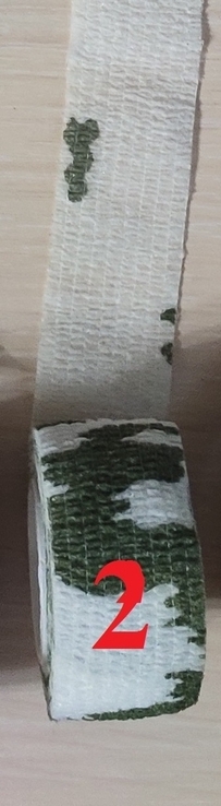 Камуфляжная лента (2,5 см * 4,5 м), фото №2